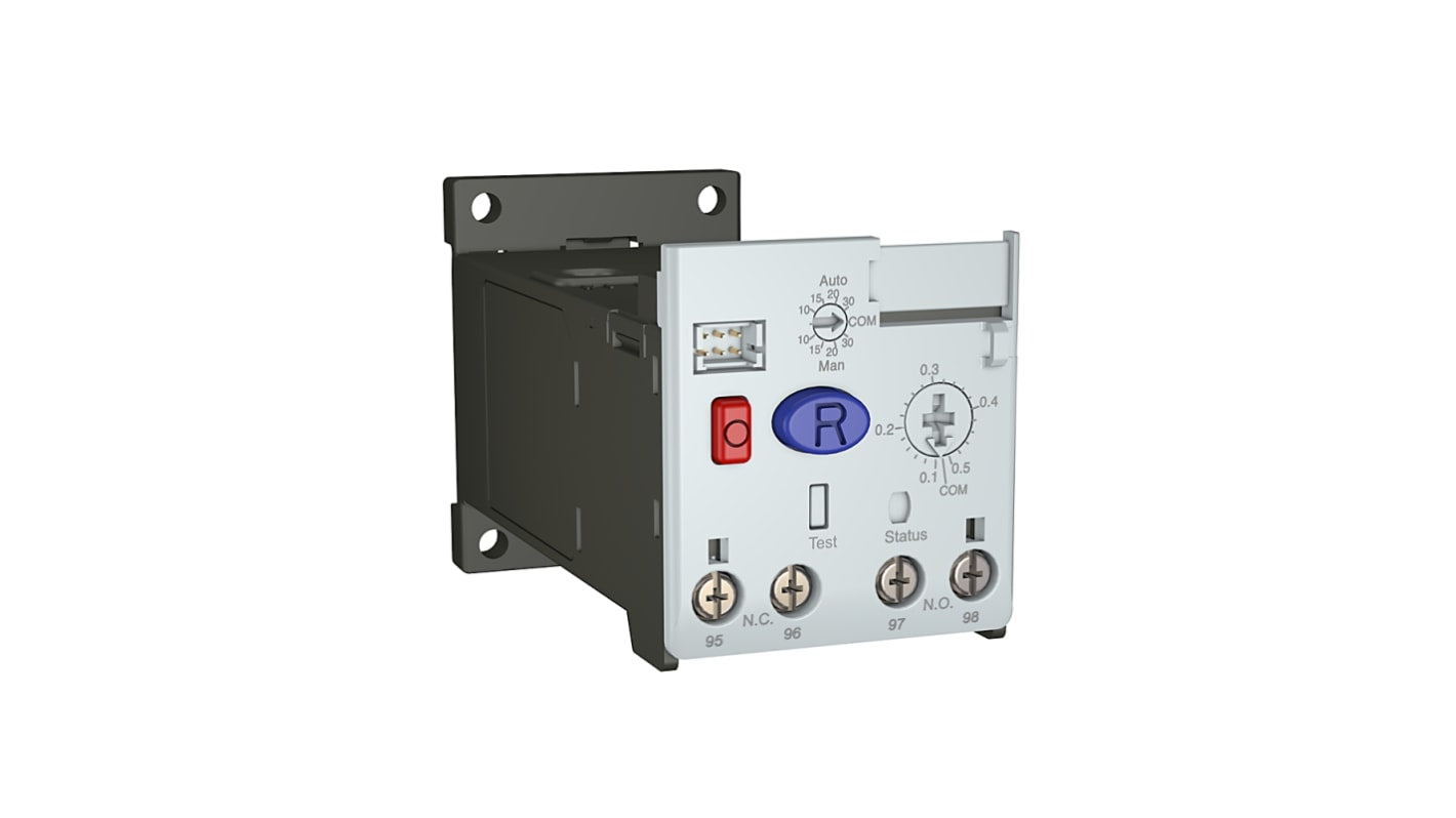 Relè di sovraccarico Rockwell Automation 193-1EFFP, design a stato solido, montaggio su guida DIN, corrente nominale 55 A, protezione contro la perdita di fase.