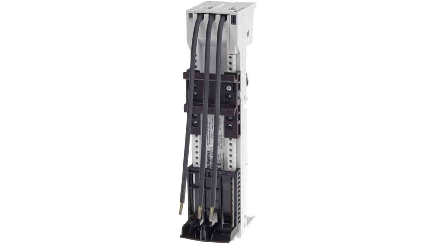 Siemens 8US1251-5DS11, adattatore per sistemi di automazione, compatibile con barre di distribuzione da 60 mm, facile installazione.