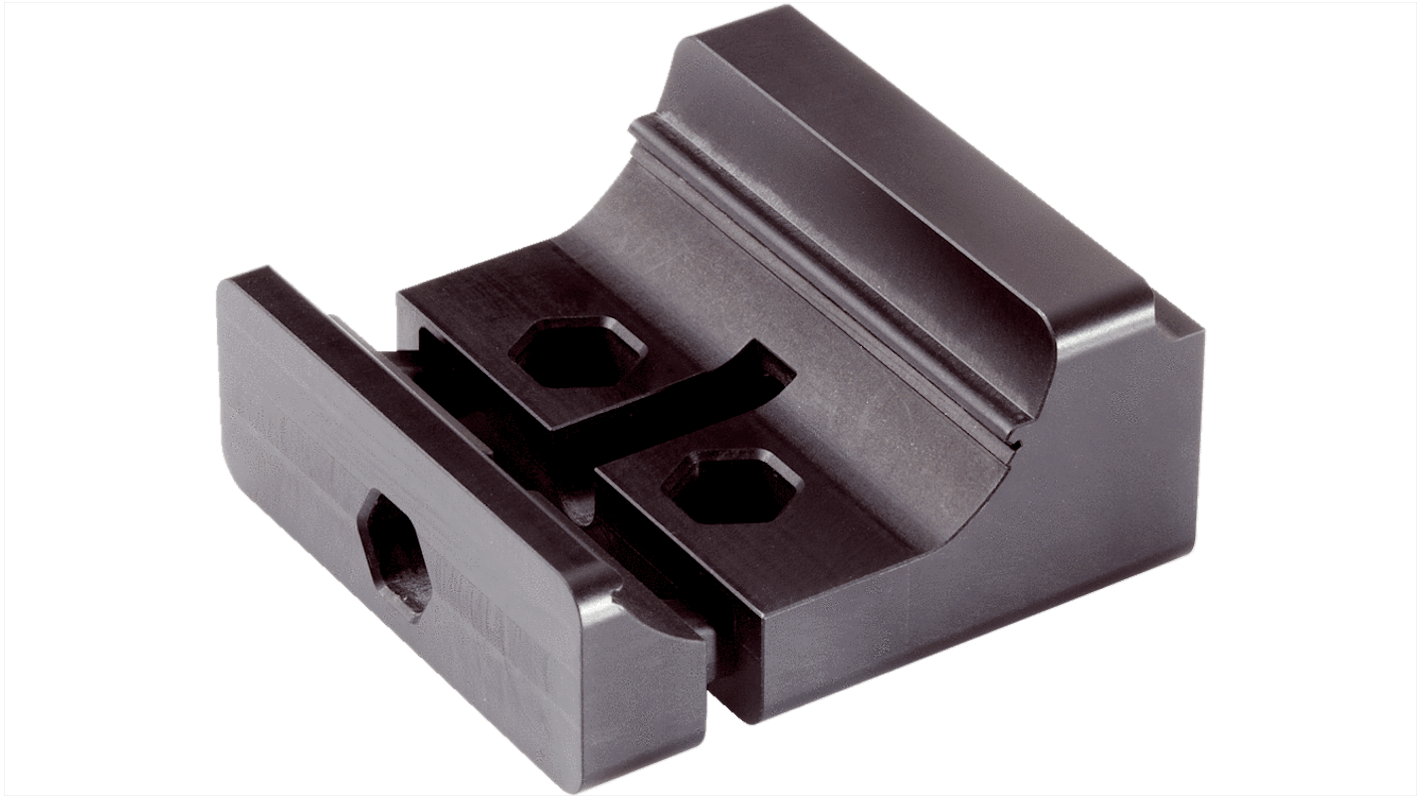 Staffa QuickFix Sick BEF-3SHABPKU2 per montaggio rapido di dispositivi, compatibile con DATEC/DeTem, in plastica, confezione da 2 pezzi.