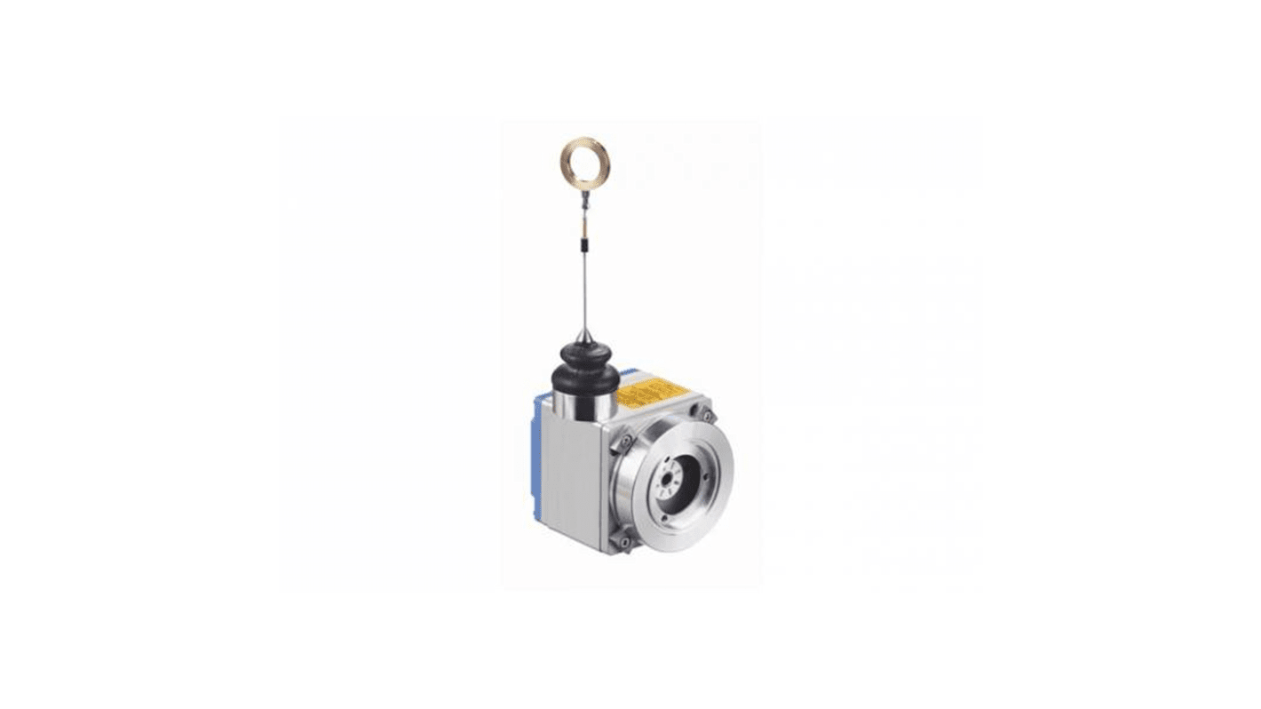 Meccanismo di azionamento filo Sick MRA-F130-405D2, encoder a flangia per albero 10mm, cavo 5m, classe di protezione IP64.