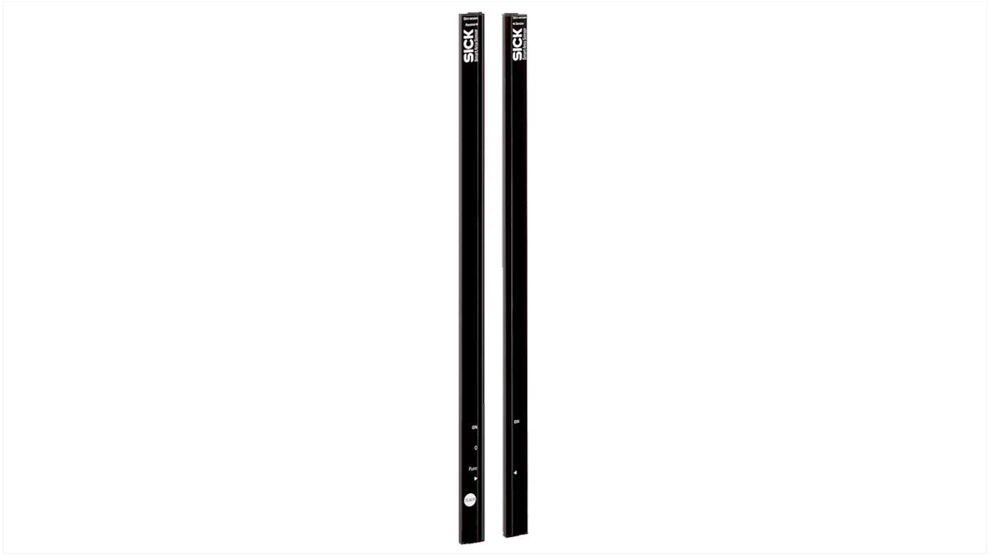 Griglia luminosa Sick SAS4-S044P3PS1T00, barriera optoelettronica a fascio passante, rilevamento 3000 mm, IP65.
