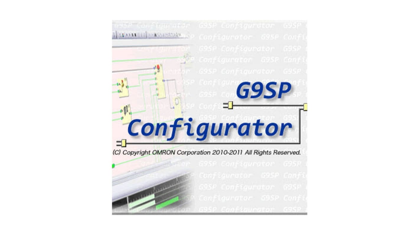 Licenza software Omron WS02-G9SP01-V2 per configuratore Serie G9SP, compatibile con WIN-2000/XP/Vista, grado di protezione IP20.