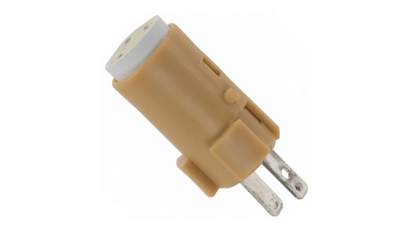 Omron A16-24DSY, pulsante LED giallo da 16 mm, tensione 24 V c.c., progettato per applicazioni industriali. Accessori inclusi.