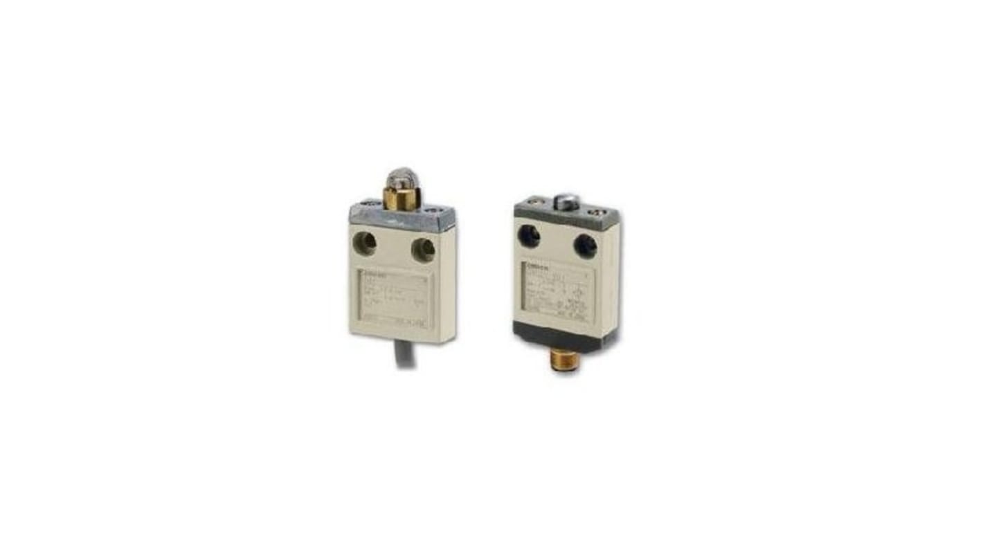 Interruttore di fine corsa Omron D4C-4332, tasto a rotella SPDT, protezione IP67, cavo resistente all'olio da 5 m.