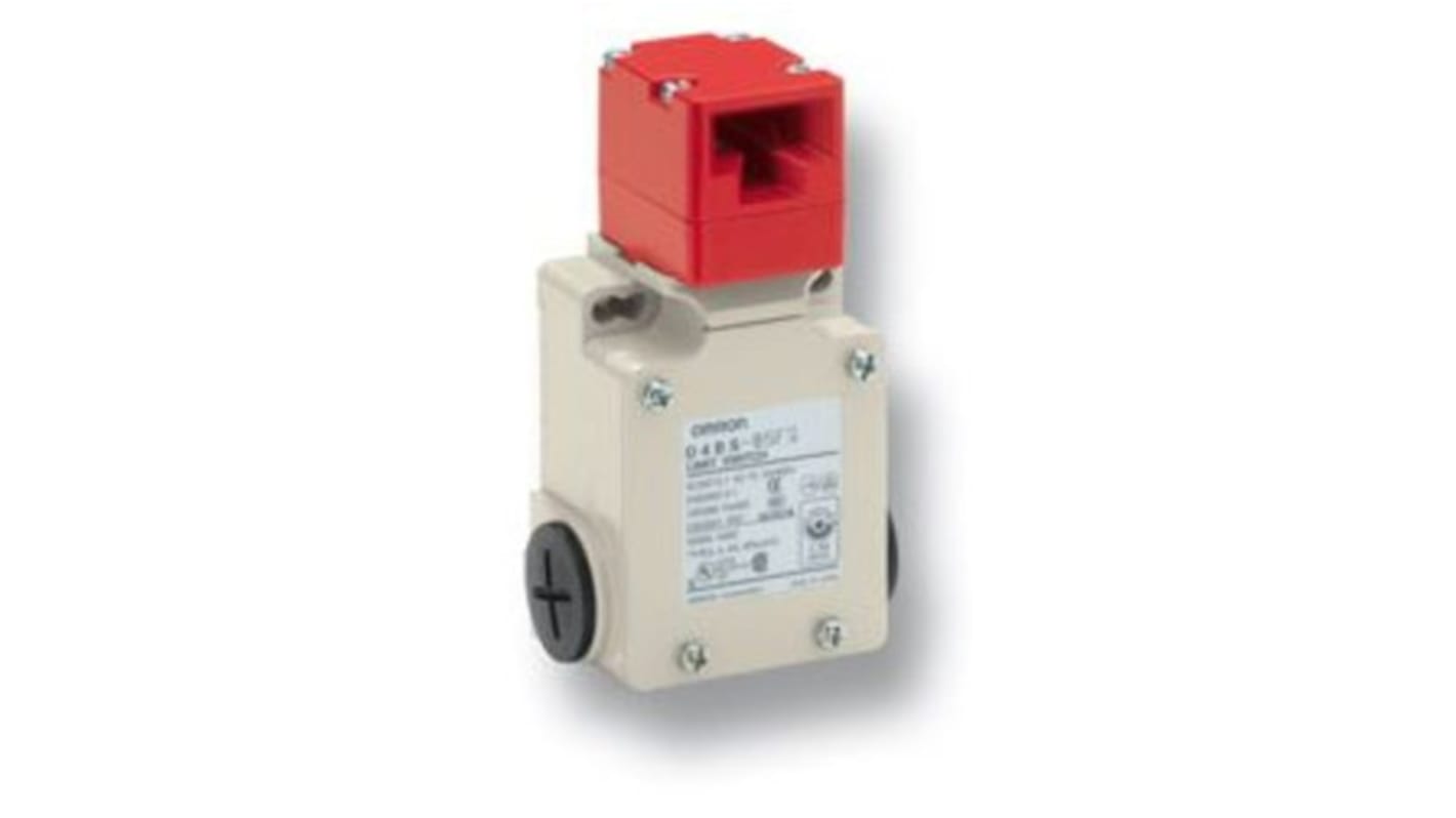 Interruttore di interblocco di sicurezza Omron D4BS-4AFS, 2NC, 10 A, 400V, custodia plastica, connessione PG13.5.