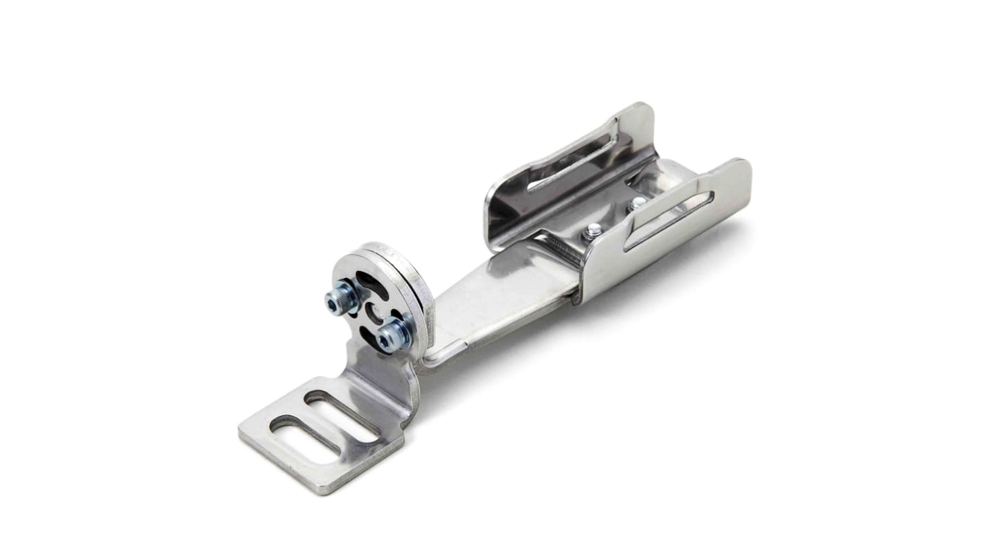 Staffa per sensore di sicurezza Omron F39-LGTB, compatibile con la serie F3SG-R, facile da regolare.