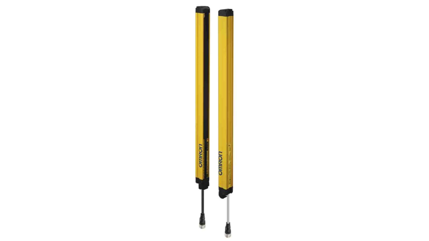 Barriera fotoelettrica di sicurezza Omron F3SG-4RA0990-30, risoluzione 30 mm, altezza 670 mm, 15 fasci, tipo 4.