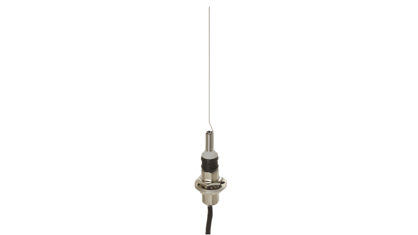 Interruttore di fine corsa Omron D5B-1515, NC, IP67, attuatore a molla, corpo M10, precablato 5m, corrente massima 30mA.