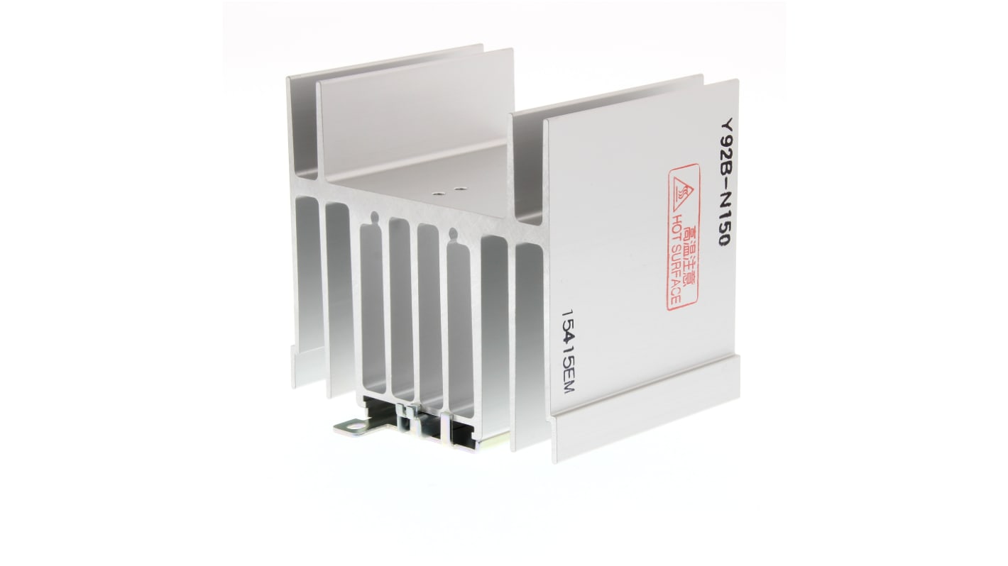 Dissipatore Omron Y92B-N150 per relè G3NA, progettato per SSR G3NA-240/440B, garantisce un'efficace gestione termica.