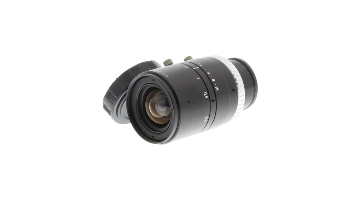 Obiettivo Omron 3Z4S-LE SV-0614H per sistemi di visione industriale, lunghezza focale 6 mm, attacco tipo C, risoluzione elevata.