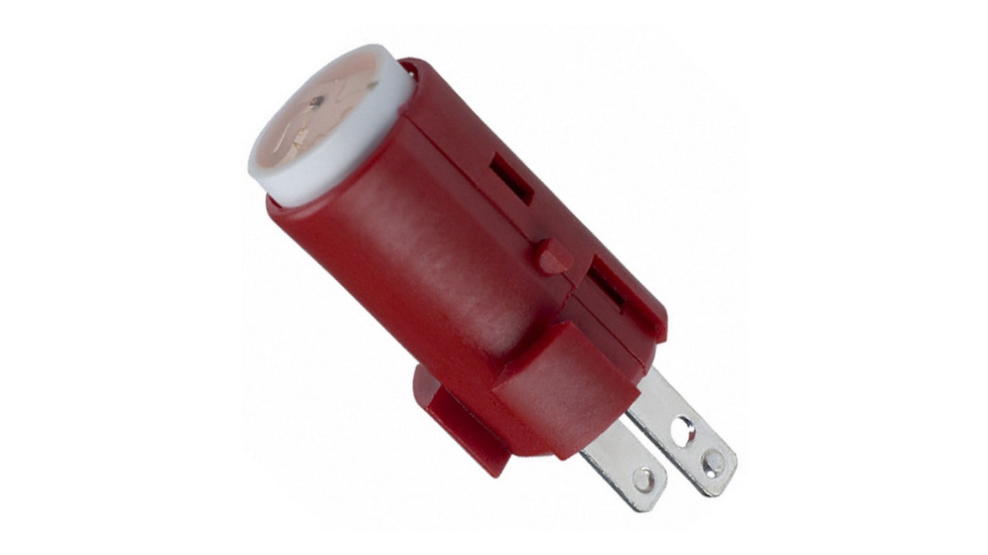 Omron A16-24DSR, pulsante LED rosso per montaggio nella serie A16, progettato per massima visibilità e integrazione.