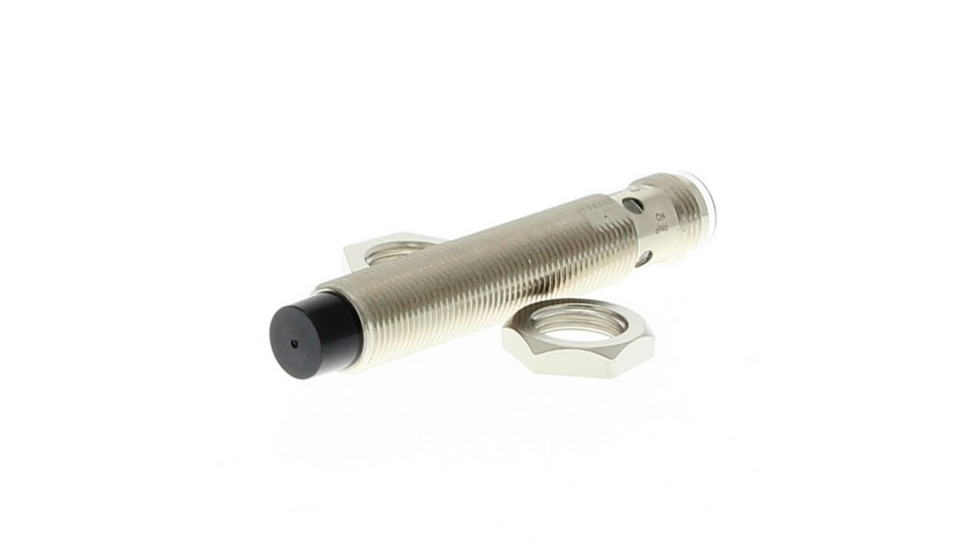 Sensore di prossimità induttivo Omron E2A-M12LN05-WP-B1-TP 5M, PNP, M12 x 1, rilevamento 5 mm, IP67/IP69K.