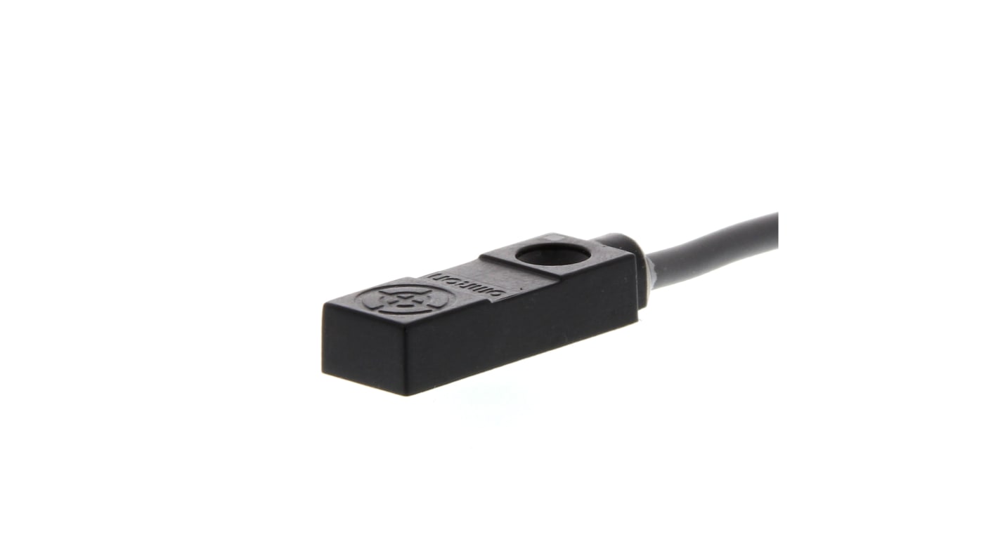 Sensore di prossimità rettangolare PNP Omron TL-W3MB1 5M, rilevamento fino a 3 mm, alimentazione 12-24 V c.c., IP67.