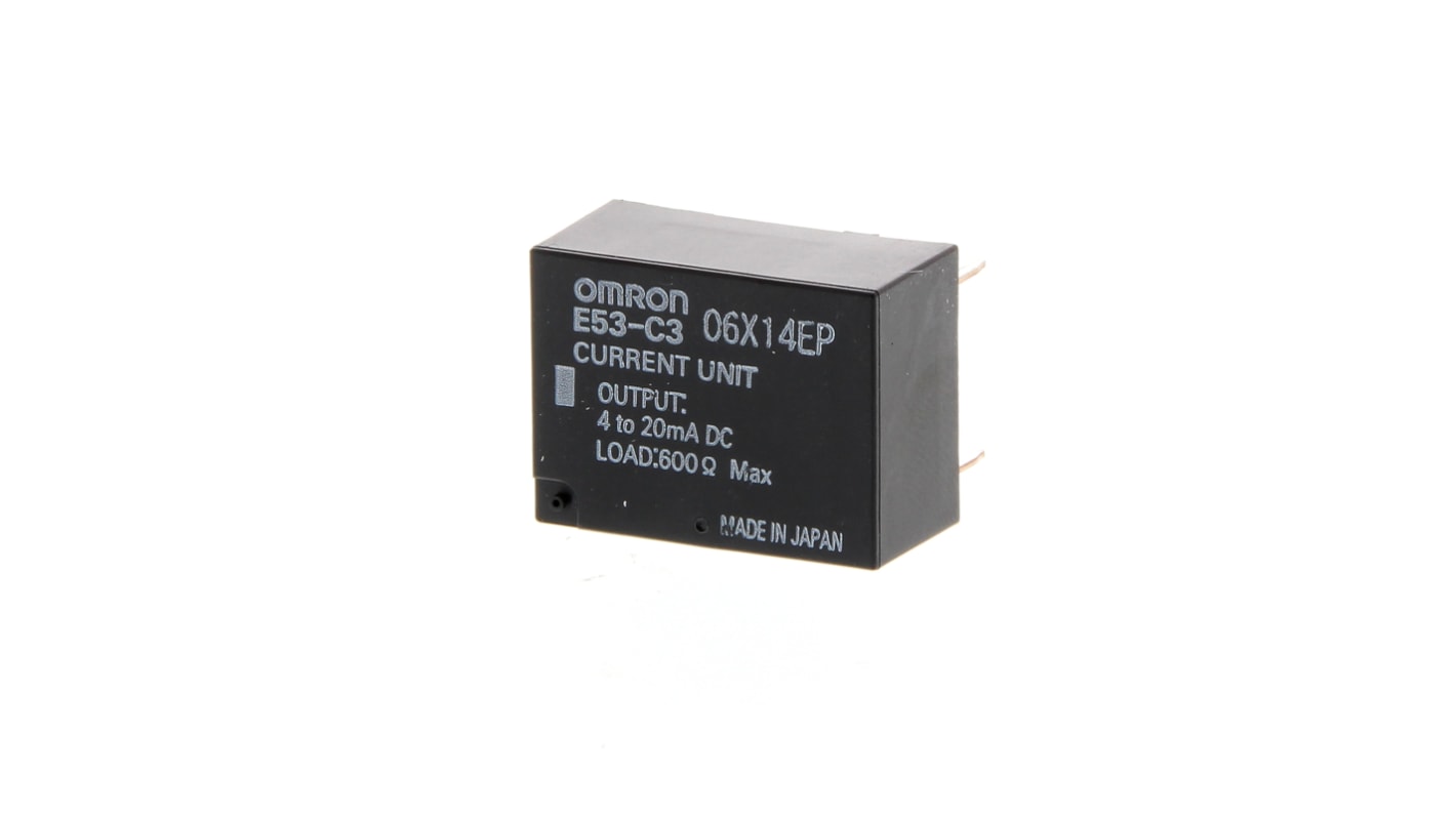 Omron E53-C3, controller analogico 240 V, 48x48 mm, 2 uscite 4-20 mA, montaggio su guida DIN, grado di protezione IP66.
