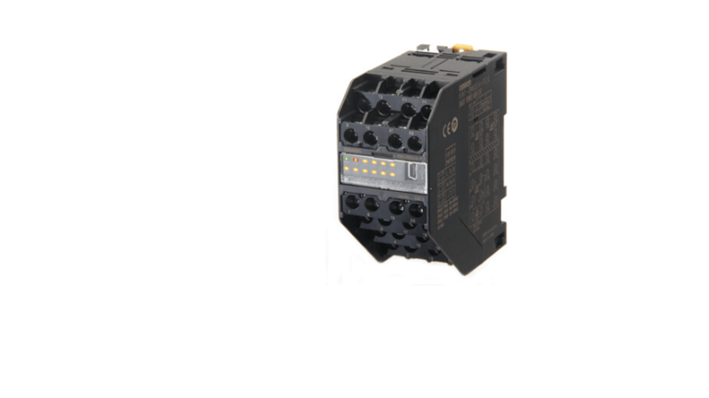 Trasformatore di corrente Omron KM20-CTF-50A, ingresso 50A, rapporto 3000, dimensioni 96x48mm, tipo passaparete.