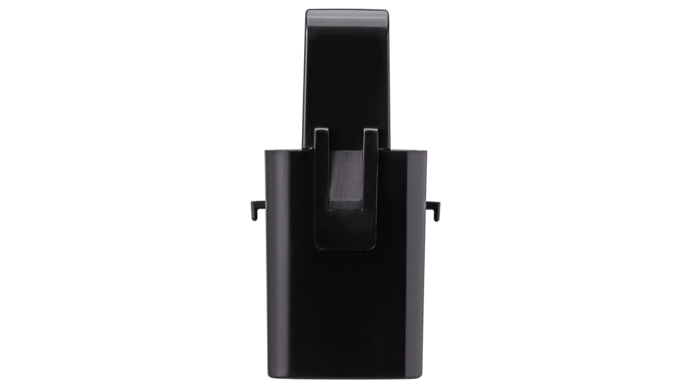 Trasformatore di corrente Omron KM-NCT-E500A, ingresso 500A, uscita 1A, compatibile con sistemi trifase e monofase. Dimensioni 91mm x 40.5mm.