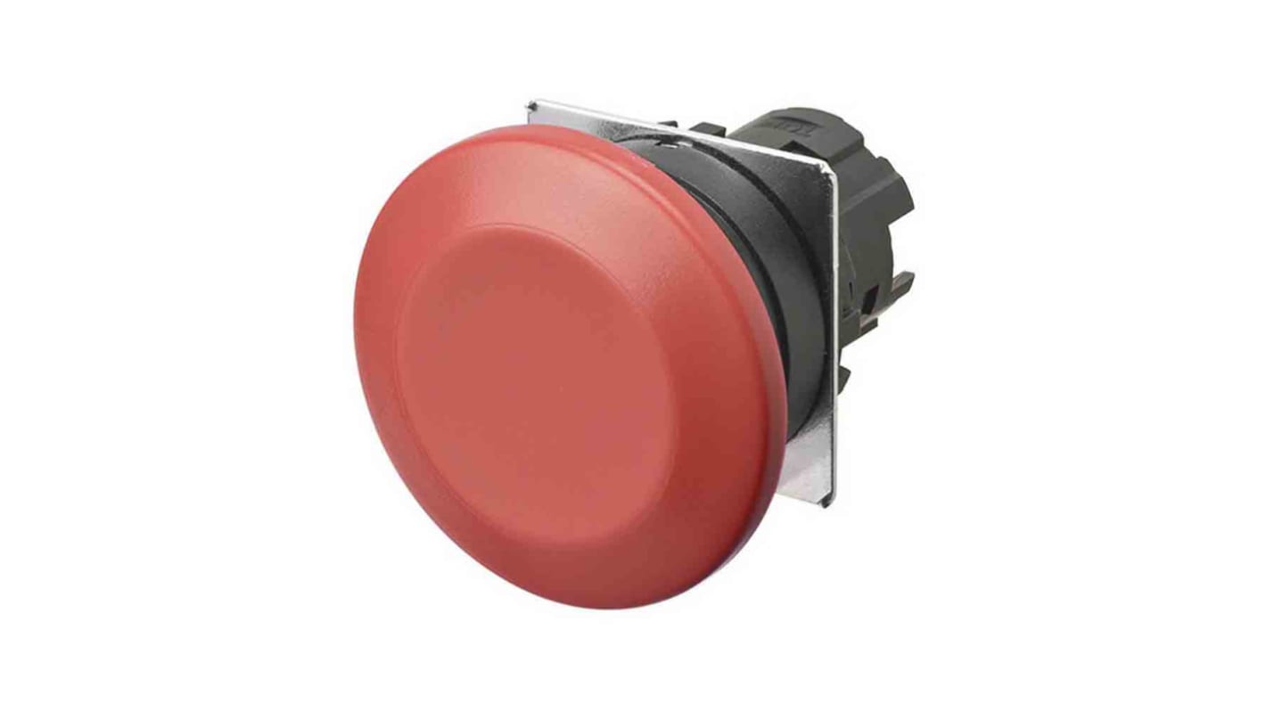 Interruttore a pulsante momentaneo Omron A22NZ-BMM-NRA, rosso opaco, grado di protezione IP66, compatibile con A22N.