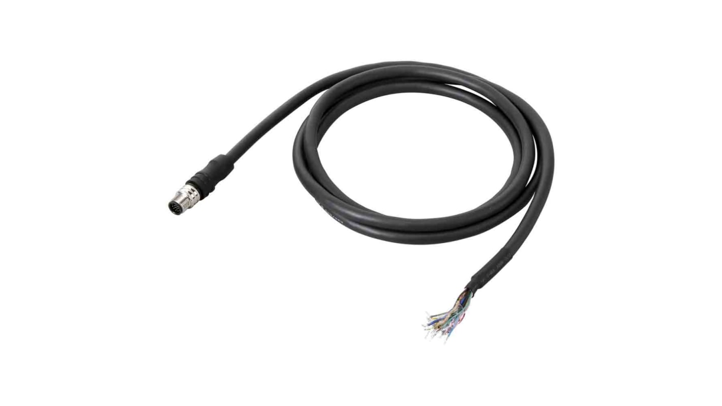Cavo I/O Omron FHV-VDB 10M, lungo 10 metri, progettato per applicazioni industriali, resistente alle piegature.