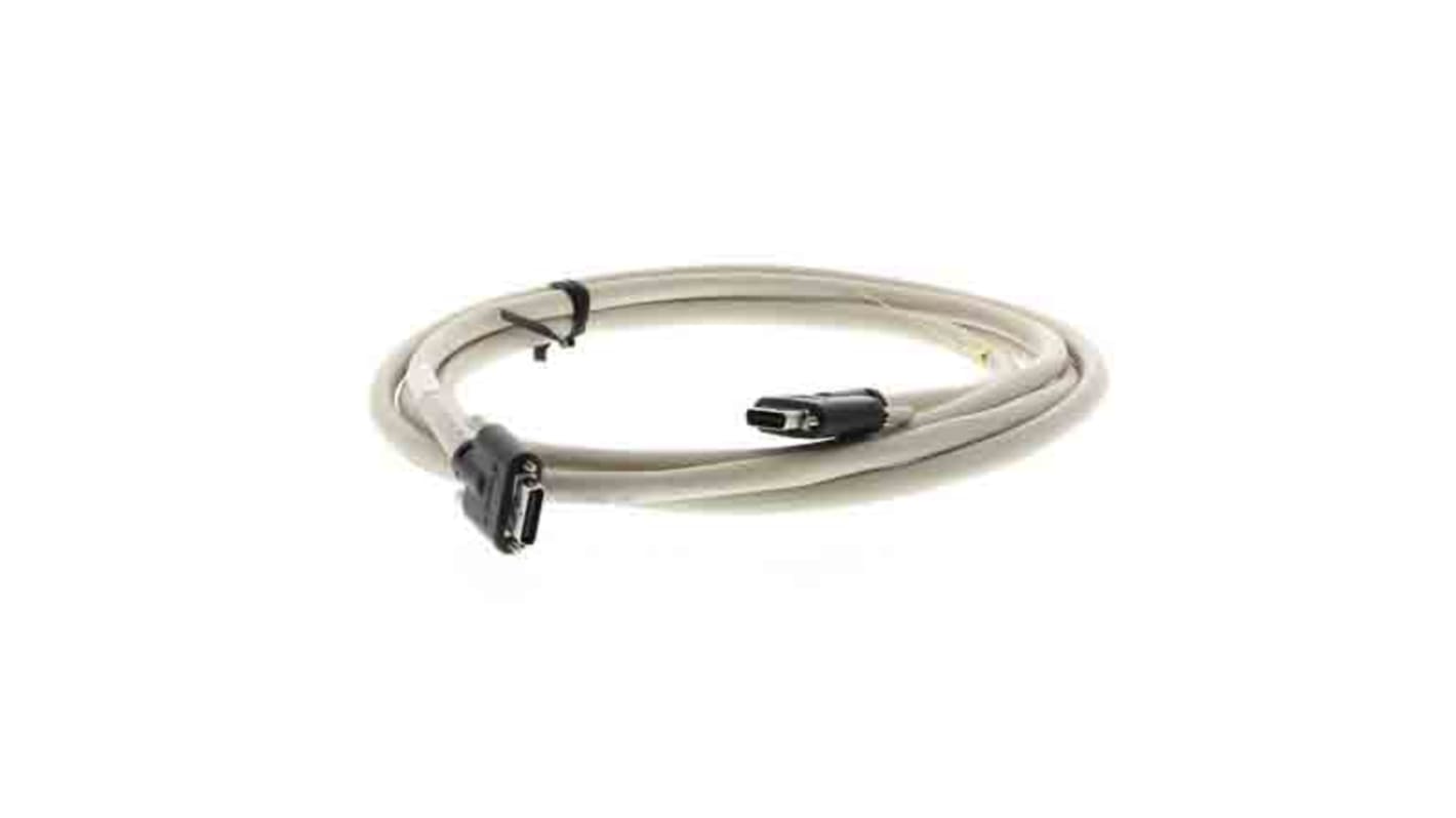 Cavo fotocamera standard Omron FZ-VS3 3M, lunghezza 3m, compatibile con modelli FH, FJ, FZ5, FZM1, connettore in PVC.