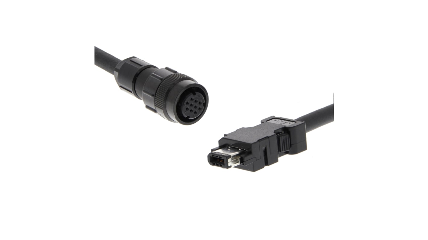 Cavo Encoder Servo Omron Serie 1S 10m - R88A-CR1B010NF-E: per servomotori 230 V, alta qualità e varie lunghezze disponibili.