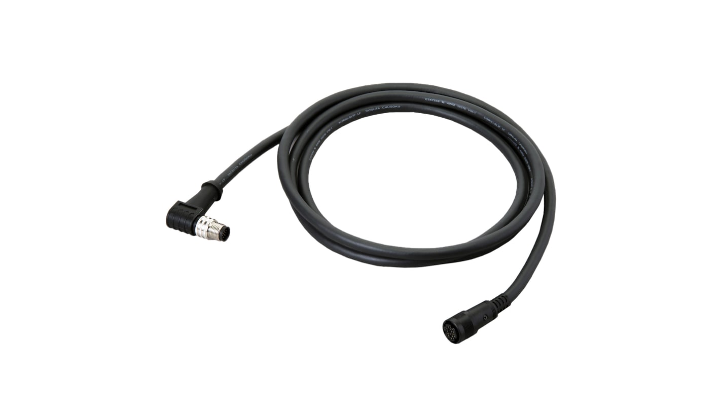 Cavo unità dati Smart Camera Omron FHV-VULB 3M, lunghezza 3m, connettore ad angolo retto, resistenza agli urti 150 m/s².