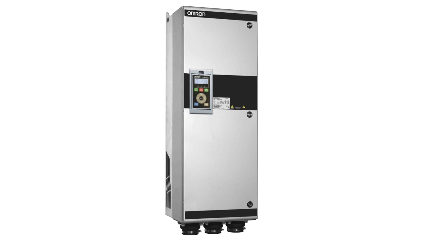 Inverter Omron SX-D6030-EFA4, 30 kW, 690 V, 3 fasi, controllo vettoriale, IP54, programmabile, opzioni di comunicazione.