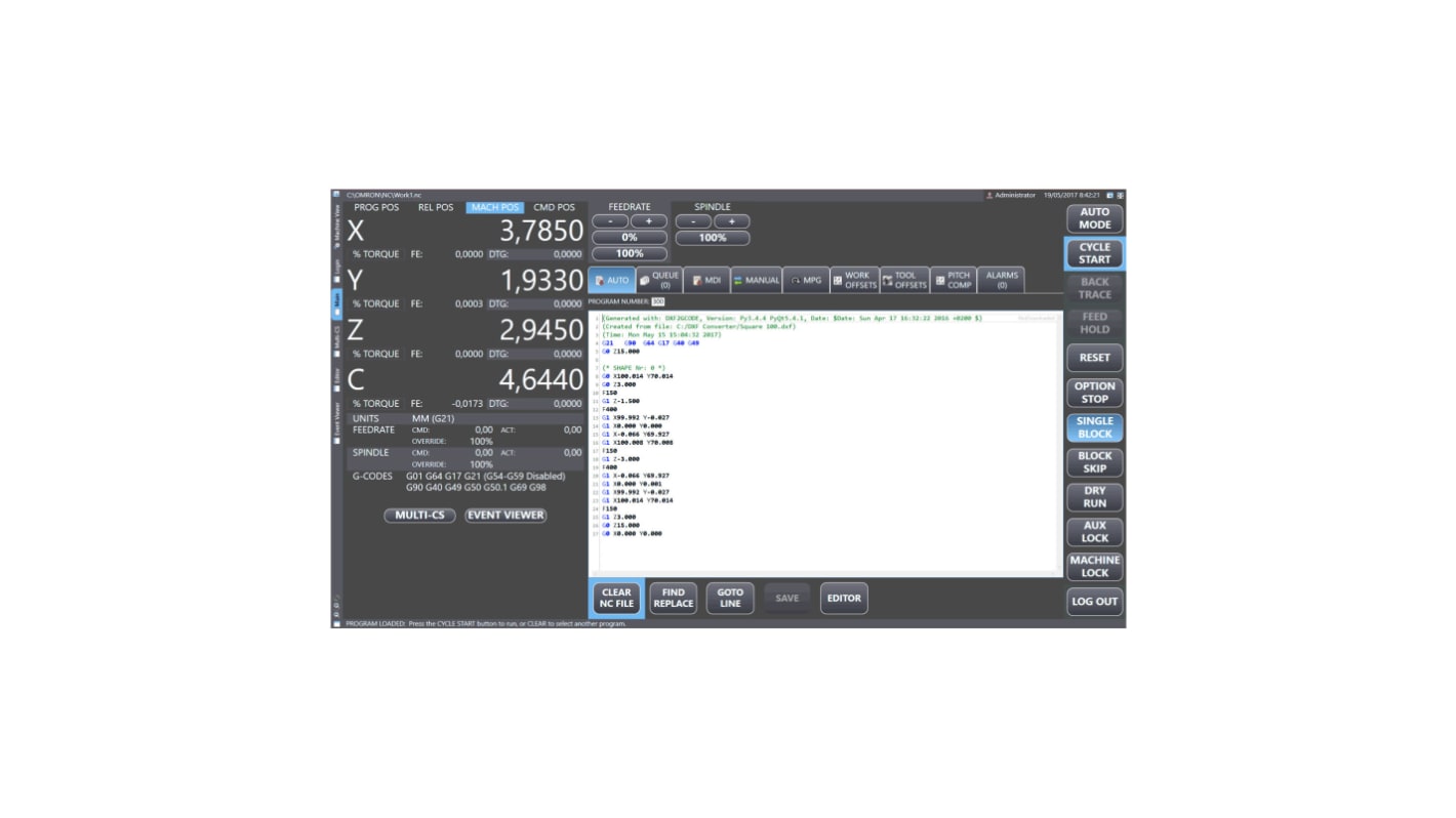 Software di programmazione PLC Omron SYSMAC-RTNC0000D, ambiente integrato per CPU NJ/NX e PC industriali NY.