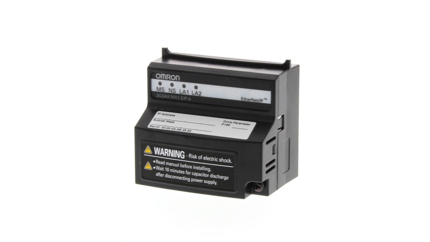 Unità I/O Omron 3G3AX-MX2-EIO15-E per Serie MX2, con ingressi e uscite analogiche e logiche, compatibile con applicazioni industriali.