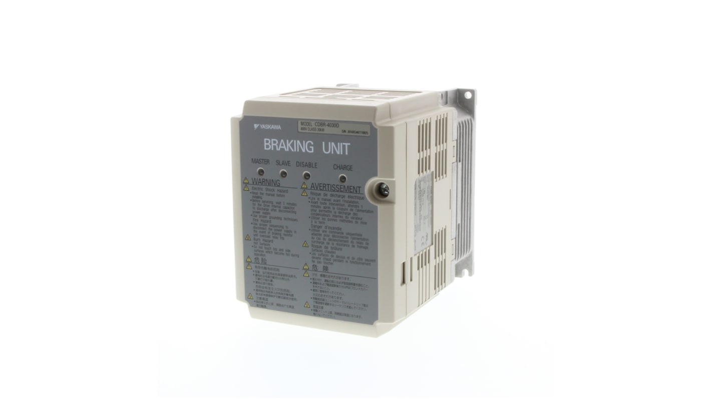 Omron CDBR-4045D, unità di frenatura trifase 400 V per inverter CIMR-A1000, progettata per applicazioni industriali.