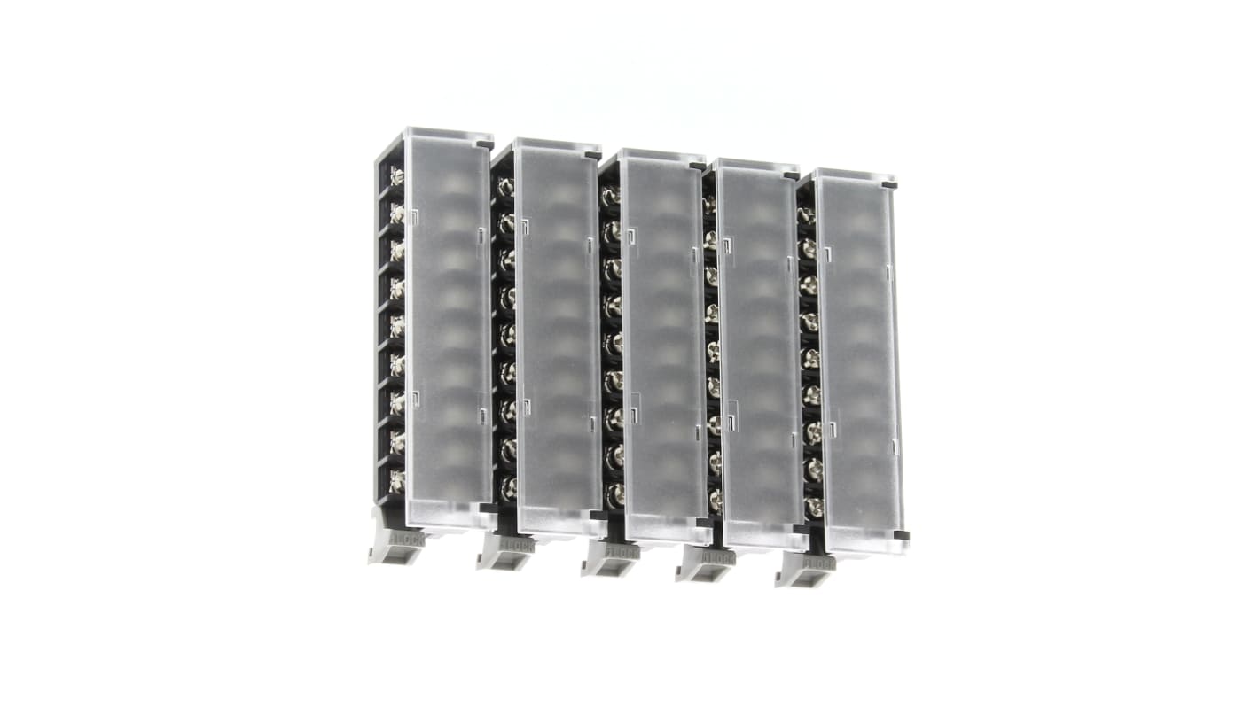 Morsettiera a vite Omron CJ-OD507-18P-5, 18 punti, set di 5 terminali per unità I/O CJ1. Compatibile e funzionale.