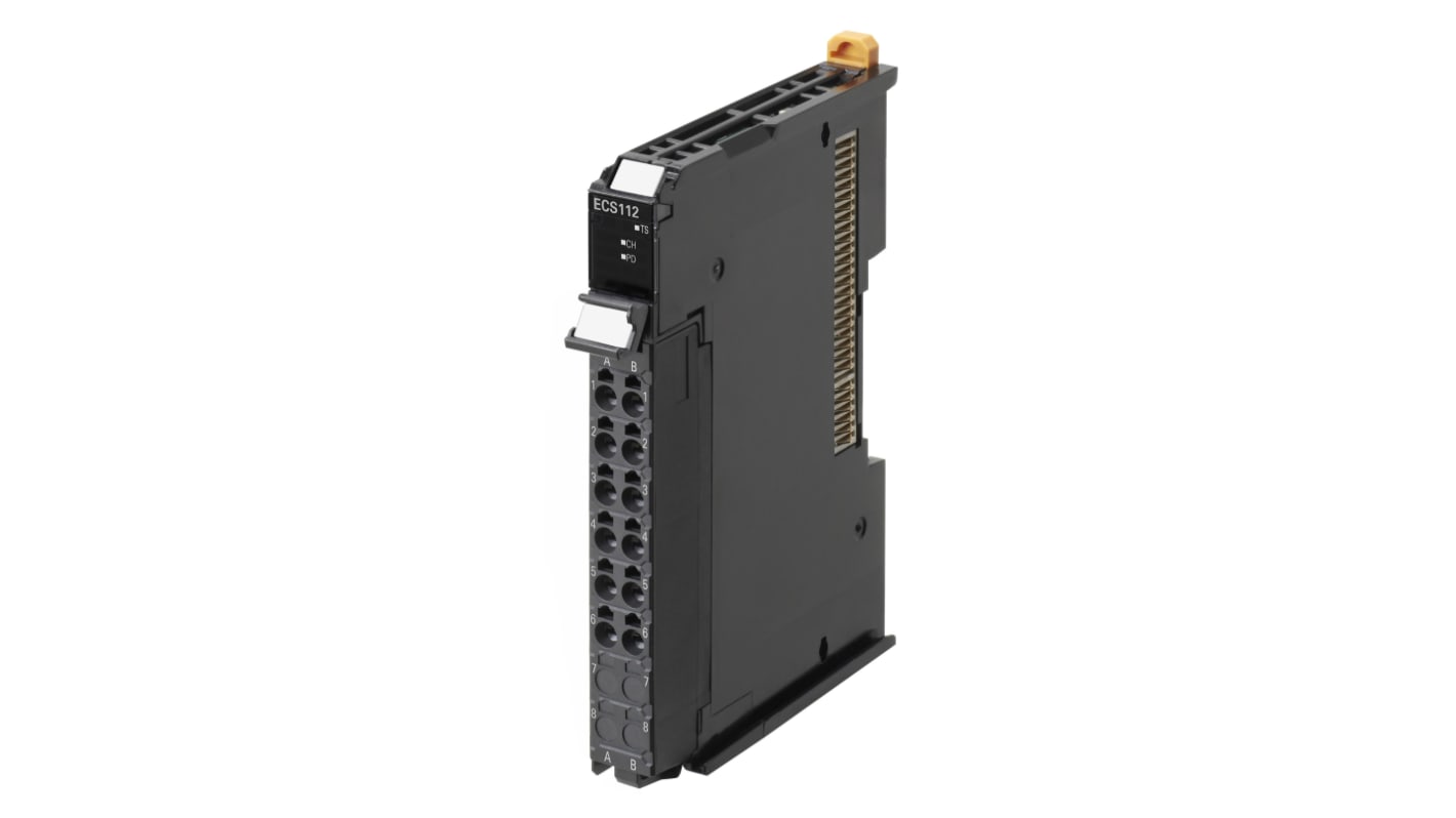 Modulo di interfaccia Omron NX-ECS112 per sistema Sysmac, ingresso encoder SSI, compatibile con EIA RS-422-A.