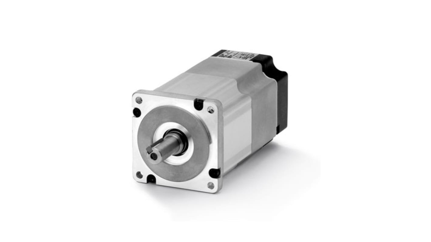 Servomotore Omron R88M-GP10030T-BS2-D, 0,86 Nm, 230 V, 100 W, 3000 giri/min, con encoder assoluto e freno integrato.