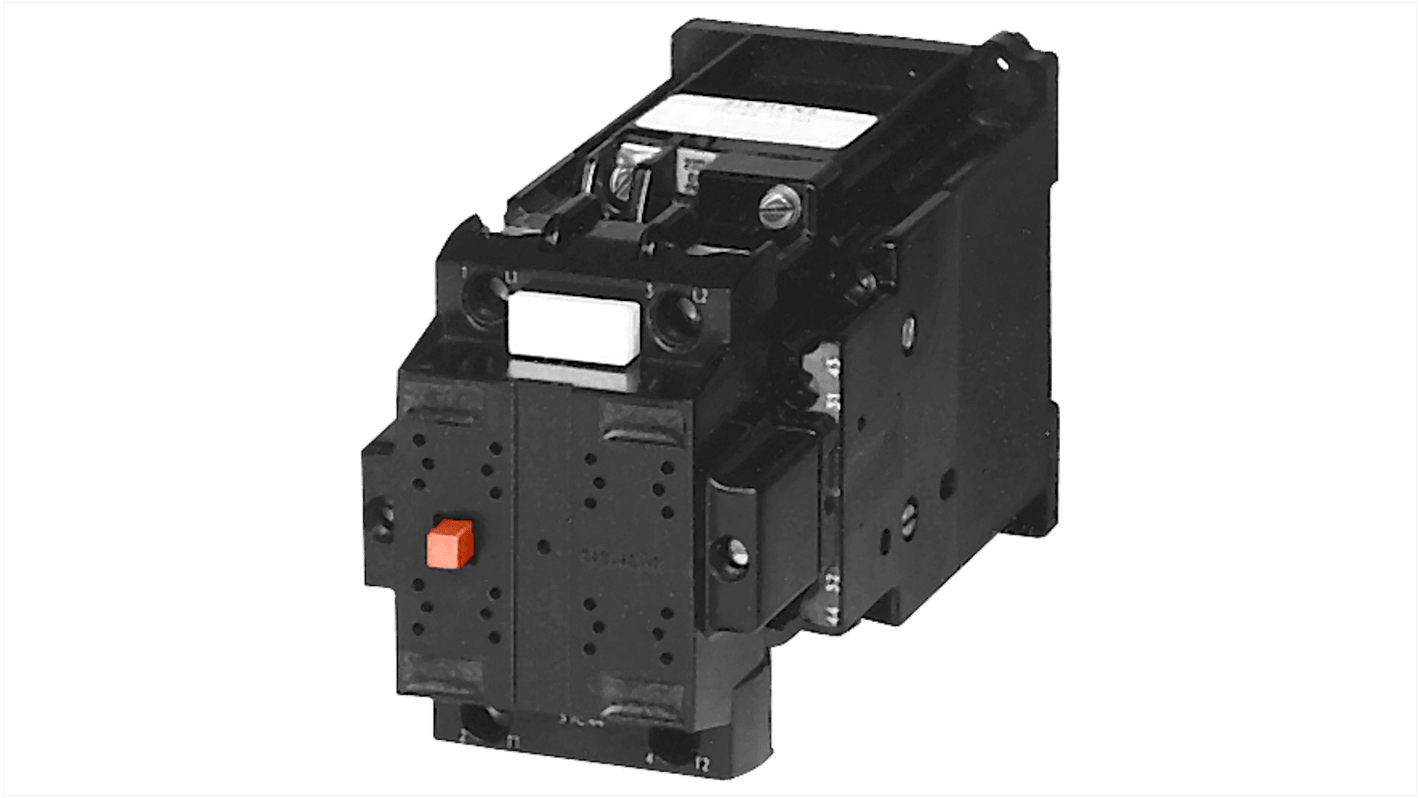 Contattore Siemens 3TC4417-0AE4, 2 poli, 2 NO + 2 NC, 32 A, bobina 300 V, design compatto per commutazione tensione c.c.