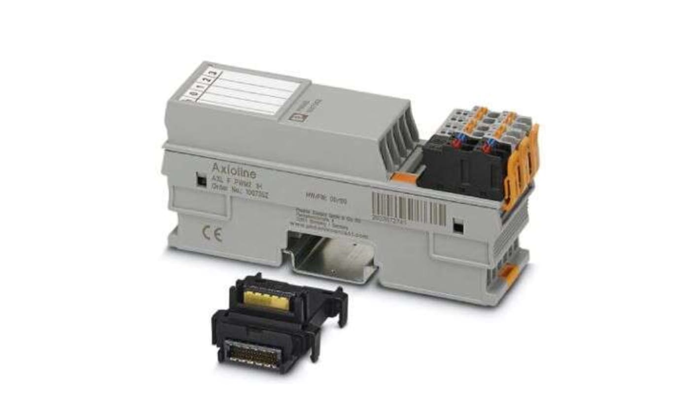 Modulo I/O PLC Phoenix Contact 1007352 per Stazione Axioline F, 2 uscite, IP20, -25 a 60 °C. Compatibile con accessori AXEL.