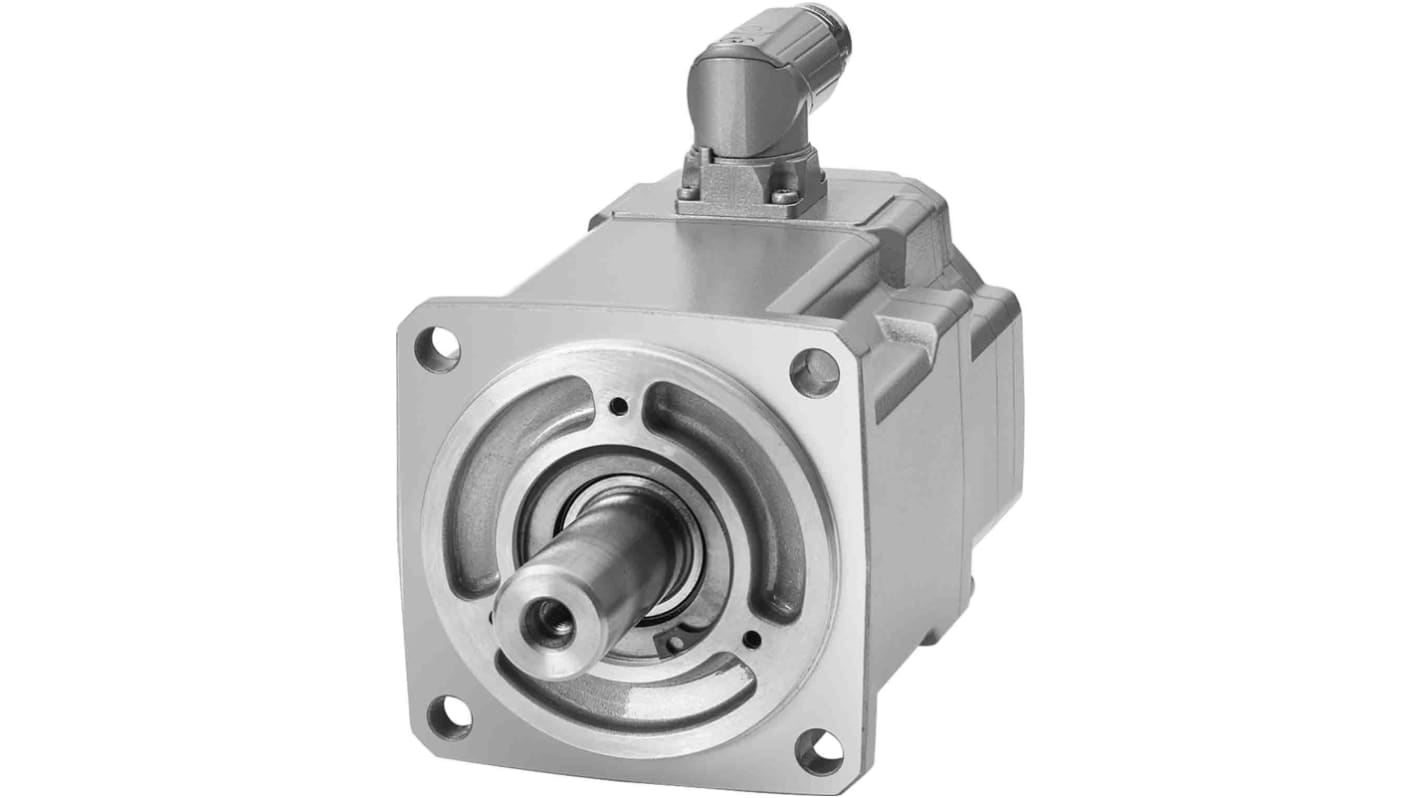 Servomotore sincrono Siemens 1FK2104-4AF10-0SA0, 400 W, 3000 rpm, montaggio a flangia, grado di protezione IP64.