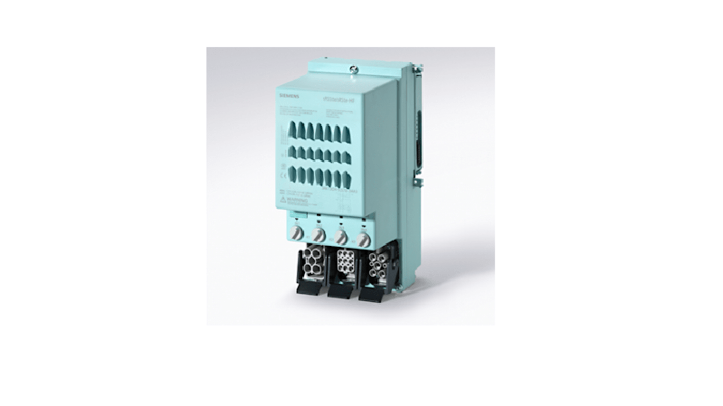 Starter per motore manuale Siemens 3RK1304-5LS70-3AA0, potenza 5,5 kW, tensione 400 V, grado di protezione IP65.