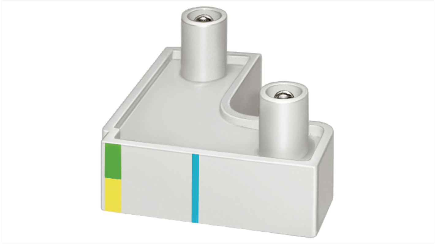 Ponticello bus di alimentazione PE/N Siemens 3RK1903-0AH00 per ET200 S, larghezza 15mm, grado di protezione IP20.