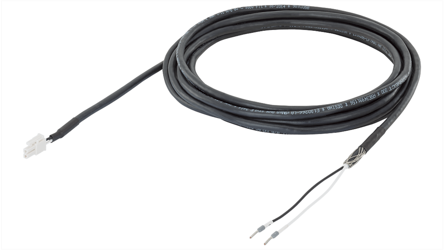 Rottura cavo Siemens 6FX3002-5BK02-1AD0 per motore S-1FL6, compatibile con SINAMICS V90, connettore diritto, tensione di prova 500V.