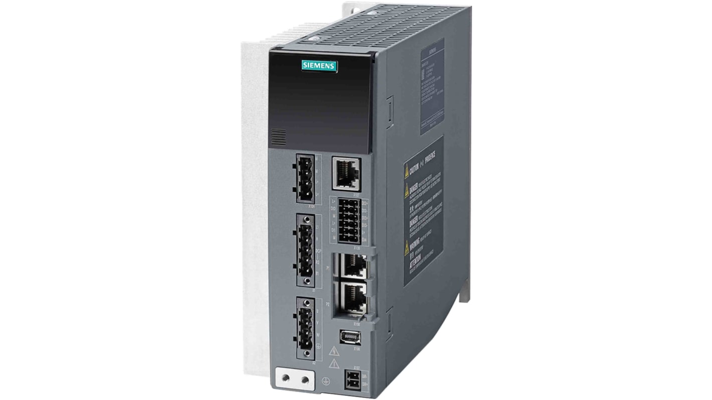 Servoazionamento monofase Siemens S210 0,75 kW 240V PROFINET IP20 - Cod. 6SL3210-5HB10-8UF0. Ideale per applicazioni industriali!