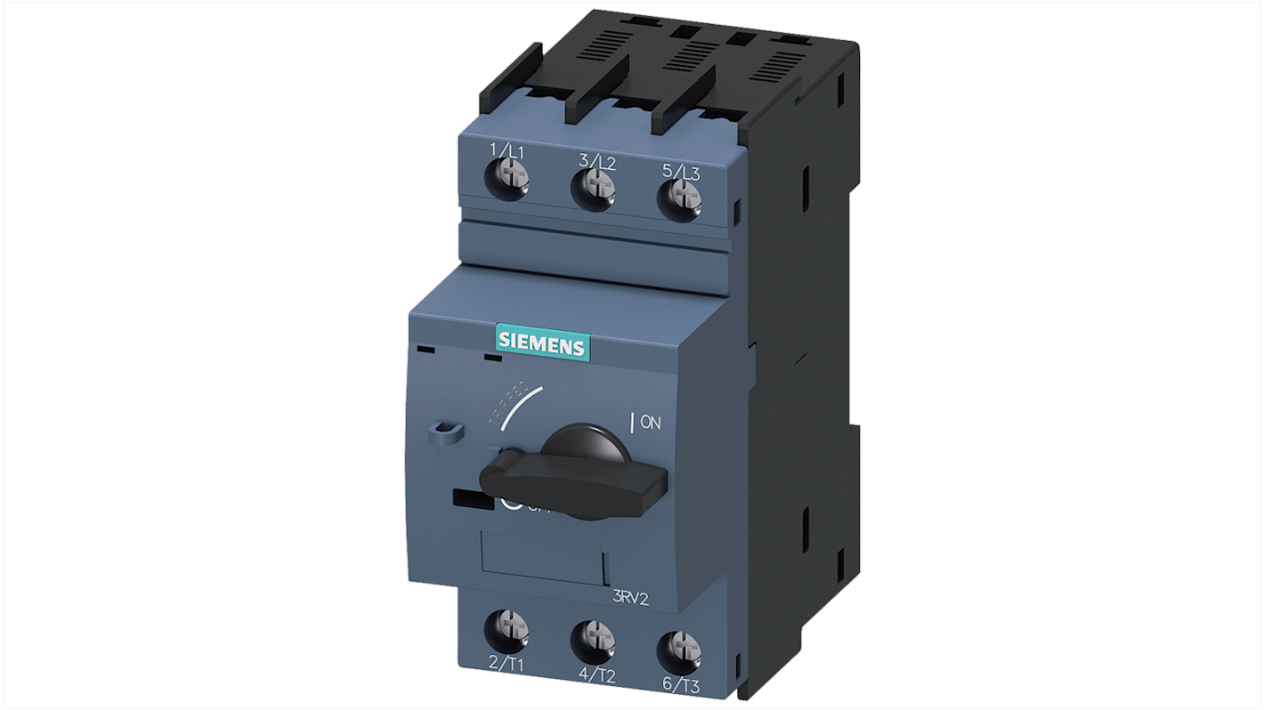 Interruttore automatico Siemens 3RV2311-1KC10, protezione motore SIRIUS 3RV2, 12,5 A, 690 V, IP20, terminale a vite.
