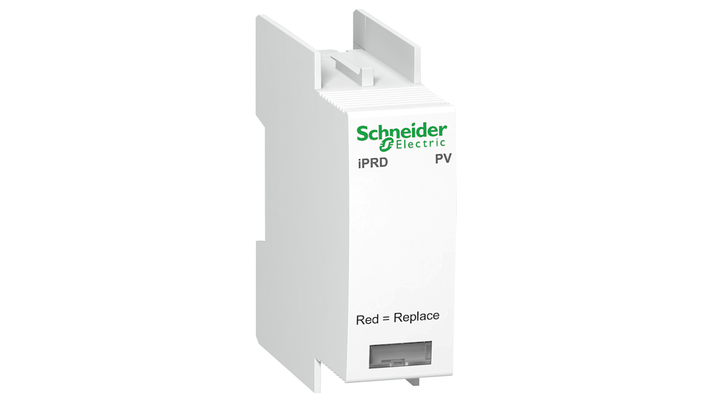 Fusibile a cartuccia Schneider Electric A9L40172, tipo C40-800 PV, per limitatori di sovratensione, grado di protezione IP20.