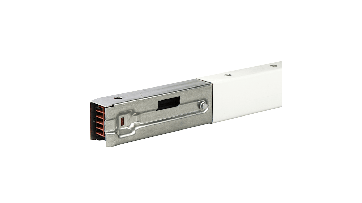 Schneider Electric KBA25ED2303W Serie KBA in Alluminio 3140x46x3000mm: Accessorio per Canaline e Barre di Distribuzione, Green Premium, Senza Mercurio.