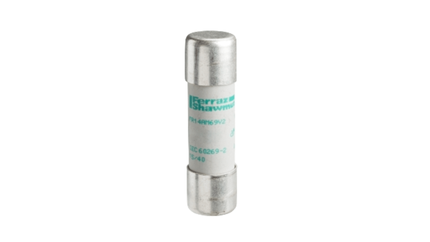 Fusibile a cartuccia Schneider Electric DF2EA50, 50A, Ø 14 x 51mm, per protezione contro sovracorrenti. Conformità RoHS.
