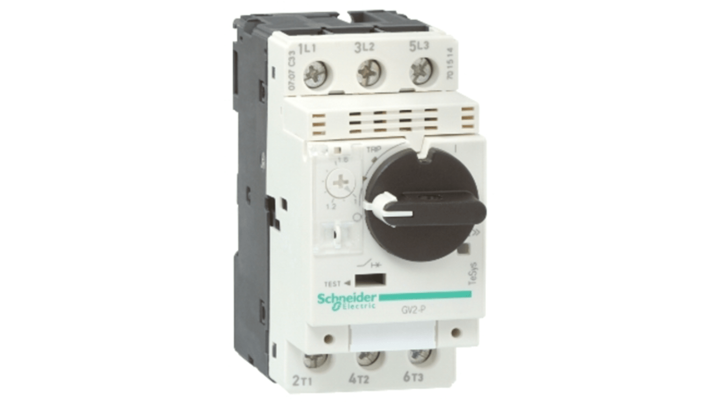 Interruttore automatico Schneider Electric GV2P01, 160 mA, 690 V, tecnologia termico-magnetica, conforme RoHS.