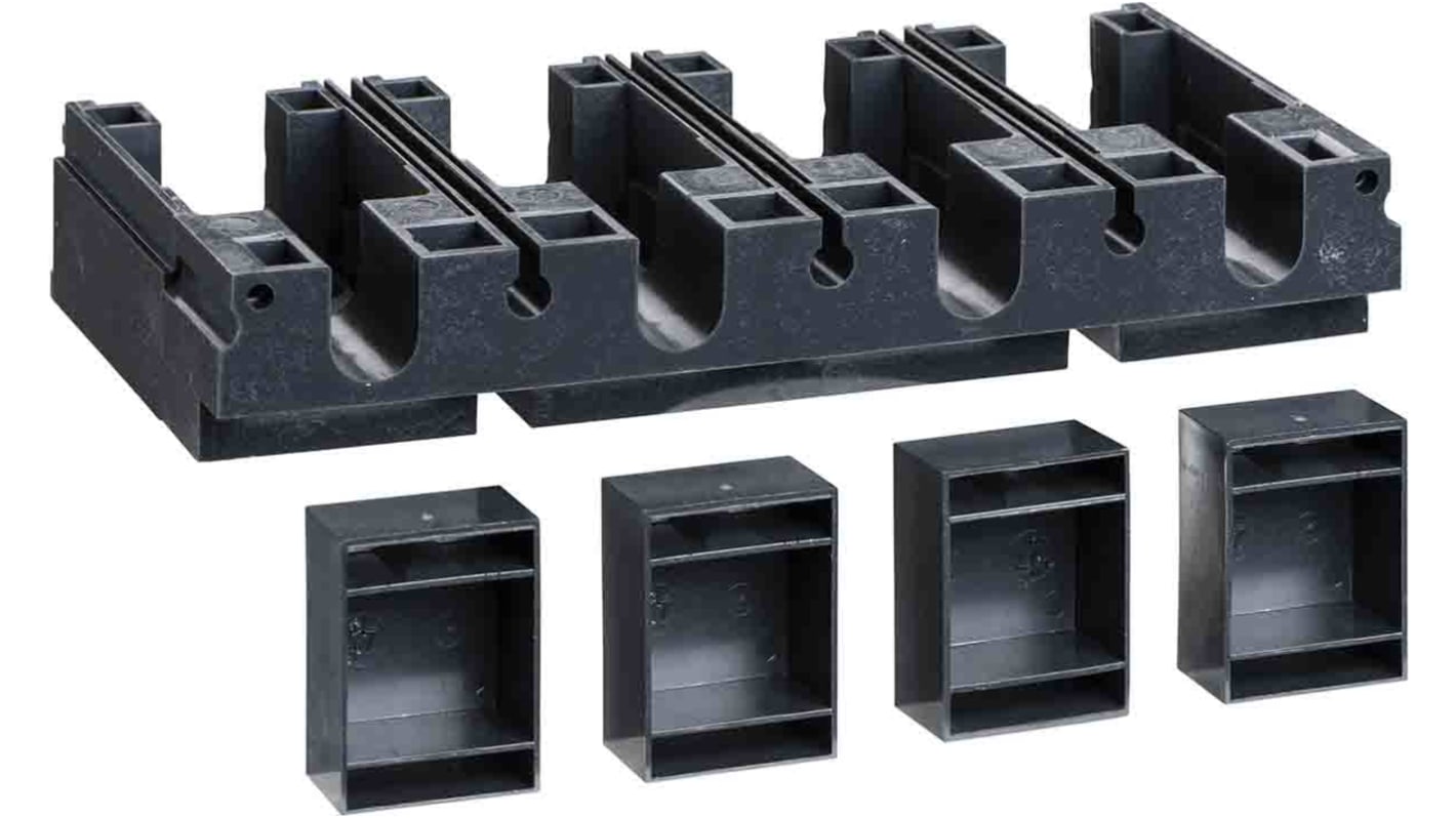 Adattatore di connessione Schneider Electric LV432585 per Compact NSX 400/630 - 630A, montaggio a innesto, conforme a RoHS/REACH.