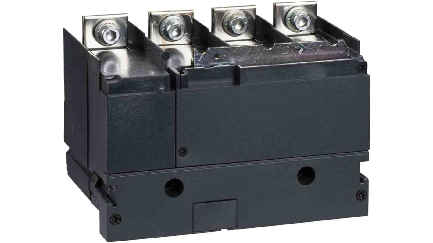 Trasformatore di corrente Schneider Electric LV432858, 600A ingresso, 5A uscita, installazione su interruttore automatico, IP40.