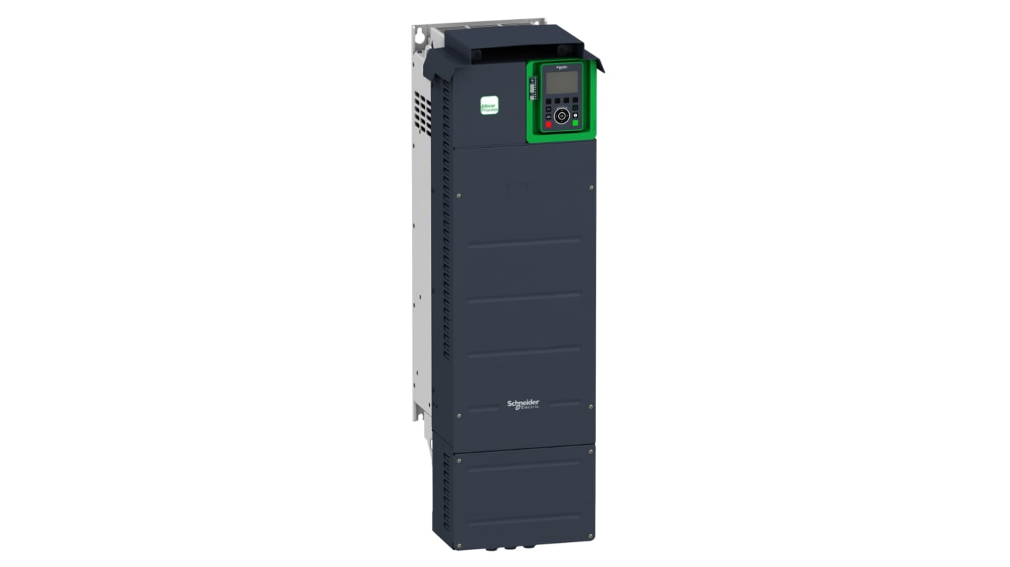 Avviatore a velocità variabile Schneider Electric ATV930D90N4C, 90 kW, 480 V, 3 fasi, interfaccia Ethernet, IP21.