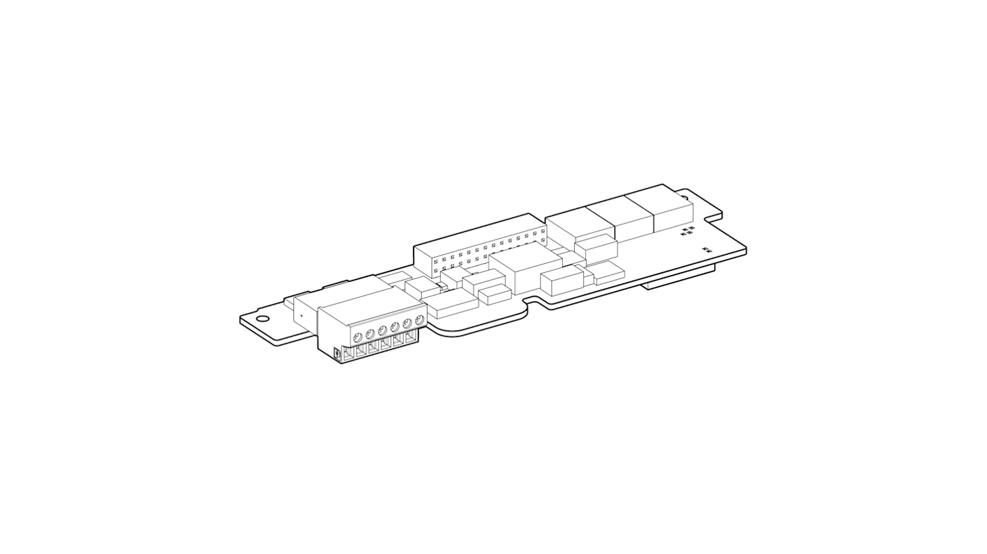 Scheda interfaccia Encoder VW3A3409 di Schneider Electric per Altivar 71 71Q, progettata per integrazione in ambienti PLC.