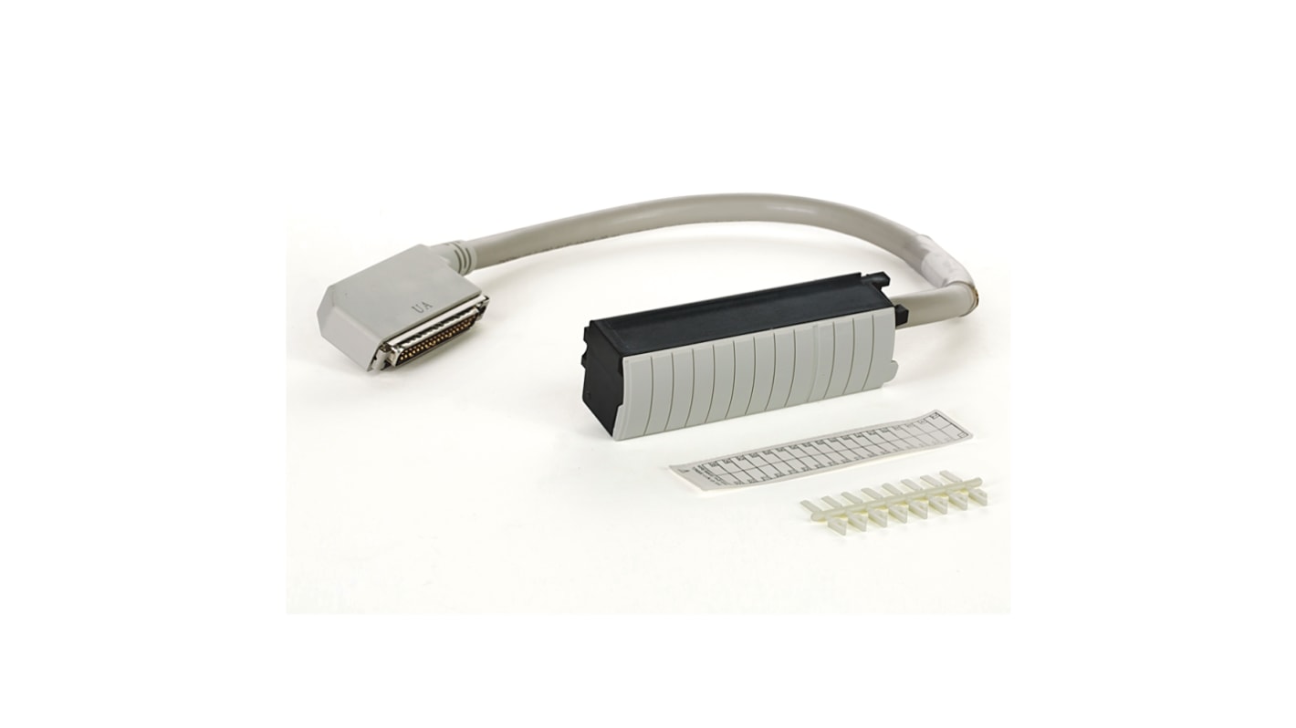 Cavo di conversione Rockwell Automation 1492-CONCAB005Y, 0,5 m, per collegamento moduli 1756 e 1771, grado di protezione IP20.