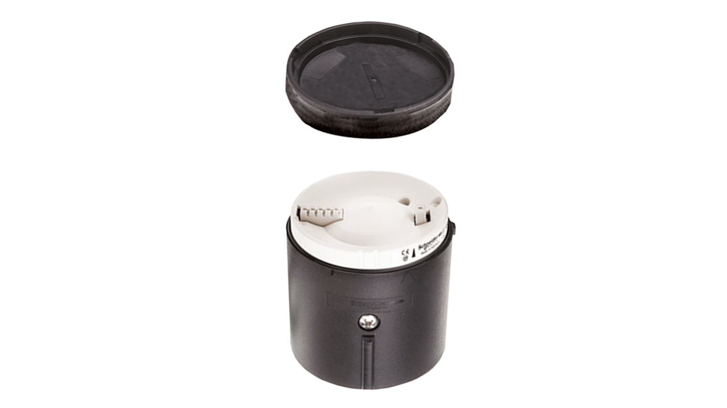 Schneider Electric XVBC21A, unità base e coperchio per torrette luminose modulari, compatibile con tubo di supporto, tensione 19,2-30 V.